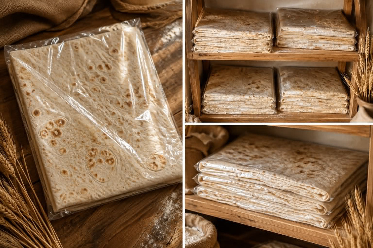 🌿  Lawasz Ormiański EkoCuda – do kebabów, wrapów i przekąsek - 40x80 x 10